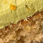 Genevieve Kang Instagram - ‘twas the sunniest of solar returns. bday tradition, year 35—gf lemon pineapple cake w honey walnut cream filling, matcha frosting, pineapple flowers, lotus root, bee pollen, chrysanthemum.