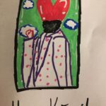 Genka Instagram - Rääkisime eilse EV103 kontserdi raames oma tütrega kunstist ja kunsti kujutamisest. Sellest tulenevalt joonistas ta pildi, kus kujutatud mina #tegeltolenhenry