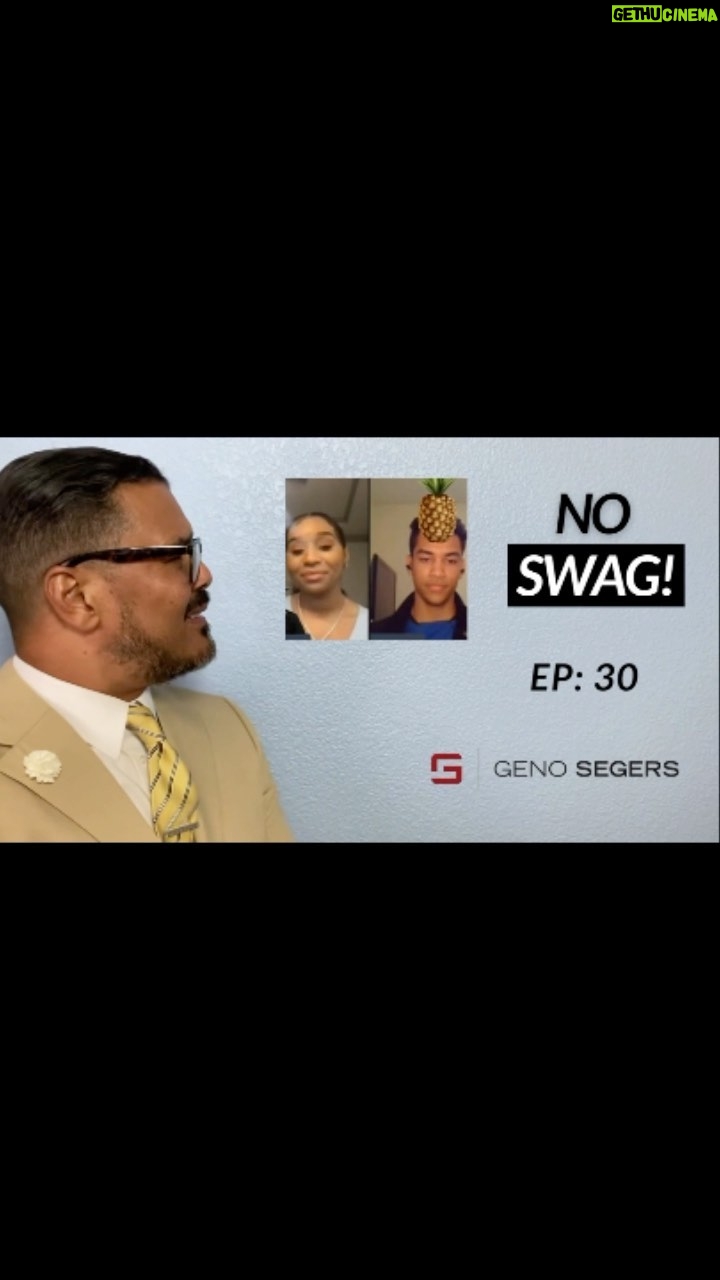 Geno Segers Instagram - Ep:30 Geno Segers Words Of Wisdom “No Swag” #GetSum #GrindSmart Las Vegas, Nevada