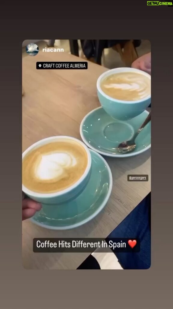Geno Segers Instagram - Coffee time. #goodmorning