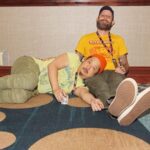 Geoff Ramsey Instagram – Two hard-working boys all tuckered out. #rtxaustin