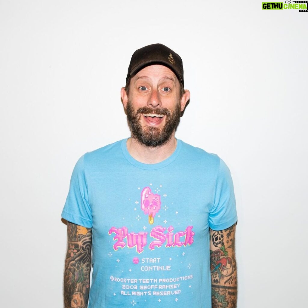 Geoff Ramsey Instagram - If you are in the need for clothes, and you’d prefer those clothes be cheaper than they normally are, there’s a 30% off the Geoff Collection right now. Use code GEOFF30 at checkout https://bit.ly/Geoff_Collection or link tree in bio.