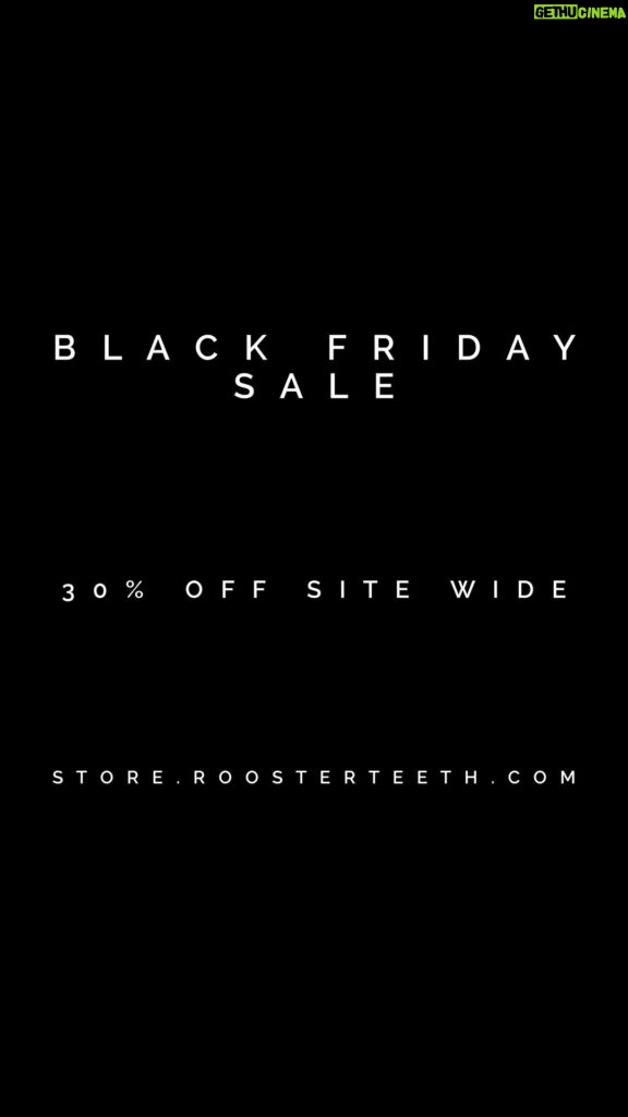 Geoff Ramsey Instagram - 30% off ALL available F**kFace merch today for Black Friday! Head over to store.roosterteeth.com GO! GO NOW!