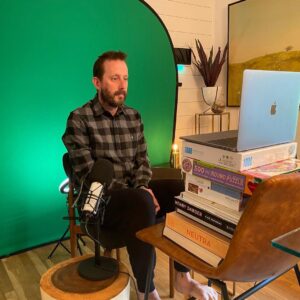 Geoff Ramsey Instagram - About to go live w @jackpattillo from my super professional home office setup. #ktlo #keepingthelightson