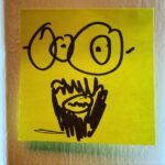 Geoff Ramsey Instagram - About to go live on roosterteeth.com w @jackpattillo and since we are remote, this is the pic of him I’m using for an eye line. #keepingthelightson