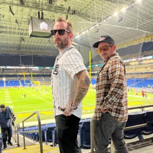 Geoff Ramsey Instagram - The Brahma Boys a ready for action. #hornsforward