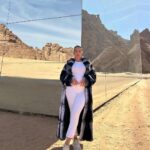 Georgina Rodríguez Instagram - AlUla feels like home 🇸🇦🧡🌅⛰️✨ @ExperienceALUla #ExperienceALUla @ALUlamoments #ALUlaMoments #ALula
