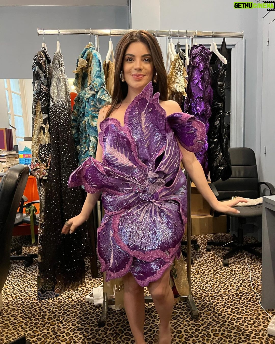 Gessica Kayane Instagram - PROVEI O PRÓPRIO VESTIDO DO RAHUL MISHRA PARA A SELENAAAAAA GOMEZZZZZZZ AAAAAAAAAAAA @rahulmishra_7 @selenagomez 😭💜 #hautecouture Paris, France