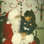 Ginger Gonzaga Instagram - For Christmas I would like a matriarchy, 7 mini goats, a baby elephant, two otters, a cute little monkey, a long haired wiener dog puppy, and bangs as thick as I used to have in this pic.🎄