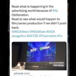 Ginger Gonzaga Instagram - More info regarding #AI and the future of EVERY DEPARTMENT I. Our industry should actors and writers not receive adequate regulations in their deals. (Not to mention how much art suffers) thanks @_justinebateman_ for continuing to educate and share knowledge where you have so much foresight. #sagafta #wga #wgastrong