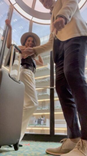 Ginger Gonzaga Instagram - We interrupt this instagram break to share some #bts from the #truelies “13 part mini series” 😂 (@mikeogorman TM) 
2 hour finale tonight. Enjoy some of these slap happy moments. For me, each cast is always a new family collected, some closer than others, and I am forever grateful to have been able to giggle with this special fam, and our lovely crew. I’ve never cried laughing more on and off set with one group of people. What a gift. I’m so lucky. 🤍
Thanks everyone!