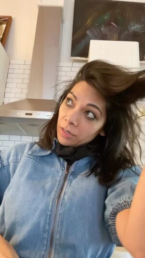 Ginger Gonzaga Instagram - It was an interesting time. Let’s not bring it back.

#covid #actors #lockdown #skit #improv #comedy #acting #audition