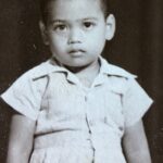 Ginger Gonzaga Instagram - My dad when he was so #smol