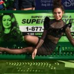 Ginger Gonzaga Instagram - This was my favorite green carpet look! It’s so glitter glam and I love it. I’m so grateful to work with such fascinating and amazing artists so this is a post with all the people who make my world go- round! Including my dear friends who make me smile! ✨ 💄 @harperartist 💇‍♀️ @pamwiggy 👗 styled by me, mon cherie. 🧵 tailoring @jennifer.fein