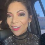 Ginger Gonzaga Instagram - This was my favorite green carpet look! It’s so glitter glam and I love it. I’m so grateful to work with such fascinating and amazing artists so this is a post with all the people who make my world go- round! Including my dear friends who make me smile! ✨ 💄 @harperartist 💇‍♀️ @pamwiggy 👗 styled by me, mon cherie. 🧵 tailoring @jennifer.fein