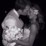 Gisele Bündchen Instagram - Happy anniversary love of my life! Te amo! ❤️ @tombrady