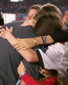 Gisele Bündchen Instagram - What a ride @tombrady ! So many memories! When I met you over 15 years ago, I didn’t know the first thing about football. But cheering for you and seeing you do what you love most made me learn about this wonderful game to the point that I seriously believed I knew more than the referees! We always had a special champions playlist for every drive on our way to the game. As a family, we always prayed for you, celebrated and supported you in every game, cheered every win and suffered with every loss. I’m so proud of you, and of everything you have had to overcome physically and emotionally over the years. I am in awe of your dedication, and of everything you have achieved. You love what you do, and you leave behind a legacy that is a beautiful example for future generations. You are the most dedicated, focused and mentally tough person I have ever met. You never once complained over the years about all the bruises and aches and pains. You just kept focusing on your goal to go out there and be the best leader there was to all your teammates. I know how excited you are about the next chapter of your life. Watching you work so hard in your football career and seeing the dedication you are now putting into all your new endeavors is incredibly inspiring. There is nothing you can’t achieve. I have always been here for you, you know that, and I’m as excited as you are for what the future holds! Words can’t really express how grateful I am to everyone who has been so supportive of my husband and our family for so many years. With all my love, Gisele