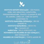 Gisele Bündchen Instagram - I created the Luz Alliance Fund to help the most vulnerable families in Brazil during the pandemic and I am thrilled that together we raised over R$ 7,7 M funds that directly supported more than 143,000 people to date. This was only possible because of every person who worked in and out of the 40 organizations supported by the Luz Alliance Fund. Thank you so much for your dedication and amazing work. Thank you @brazilfound for your support and your partnership and thank for everybody who contributed to the fund. We couldn't have accomplished what we did without all of you! Let's keep this chain of solidarity and collaboration. We can each find our own way of doing good. Every action and every donation count—and generosity only generates more generosity. Together we are stronger and there is nothing we can’t do. 🤛🏼 Criei o Fundo Luz Alliance para ajudar as famílias mais vulneráveis no Brasil durante a pandemia e estou emocionada porque, juntos, arrecadamos mais de R$7,7 milhões, que apoiaram diretamente mais de 143.000 pessoas até agora. Isso não teria sido possível sem cada uma das pessoas que trabalharam dentro e fora das 40 organizações apoiadas pelo Fundo Luz Alliance. Muito obrigada pela sua dedicação e excelente trabalho. Obrigada BrazilFoundation pelo seu apoio e parceria e obrigada a todos que doaram. Não conseguiríamos ajudar tantas pessoas sem todos vocês! Vamos manter essa cadeia de solidariedade e colaboração. Cada um de nós pode encontrar sua própria maneira de fazer o bem. Cada ação e cada doação contam - generosidade apenas gera mais generosidade. Juntos, somos mais fortes e não há nada que não possamos fazer.