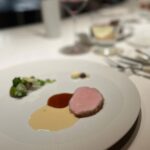 Gladys Lee Instagram - #uni is just my all time favorite 🫰🫰🫰 Uni carbonara from egg yolk with homemade spaghetti, one more please. Pork or pigeon for main course. And the carrot dessert was fun and tasty. @frassi_tw by chef @iacopofrassi #finedining #taipeifood #taipeifoodie #gourmet #gastronomy Frassi