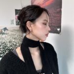 Go Eun-young Instagram - #봄 이 오려다가 다시 추워지는 것인가요~?! . 날씨가 어서 풀렸으면 좋겠네용🌸 . 봄과 어울리는 #귀걸이