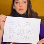 Golshifteh Farahani Instagram - Grab a pen and paper. Write #stopexecutionsiniran and post it. Thousands of innocent protestors are in prisons. And some supposed to be executed. Some has already been executed. The news about Iran can not be normalized. Every second passes is about peoples lives being in danger. Stand with Iranian people. Their fight is your fight. The fight for freedom is the fight for all humanity.