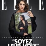 Golshifteh Farahani Instagram - انقلابِ زن زندگى و آزادى ادامه دارد. تا زمانى كه زن نصفِ مرد أست و خانواده ما در زندان ها هستند و اين بى همه چيزانِ بى وجدان بر قدرت، ما فريادِ بى صداى مردمِ ايران در هر نقطه اين كره ى خاكى كه باشيم جار خواهيم زد. #Repost @ellefr ・・・ « Soyez leur voix », soutenons les iraniennes. Avec @golfarahani et @zaramirebrahimi à l'initiative de ELLE. @leasalameoff, @delphinehorvilleur, @cocoboer, @jesuisclaraluciani, @chtaubiraoff, @mina_kavani, @elsa_zylberstein, @lafonlolafiction, @jeannebalibar, @golfarahani, @zaramirebrahimi et Laure Adler se sont mobilisées pour un numéro spécial en soutien à l’Iran en posant avec des portraits de Niloufar Shakeri, Niloufar Kardouni, Ensieh Moussavi, Marzieh Mir-Ghasemi, Fatemeh Nazari-Nejad, Armita Abbasi, Elham Modarresi, Maedeh Sohrabi, Fatemeh Harbi, Hamideh Zeraii, Fatemeh Jamalpour et Mahsa Amini, des femmes qui luttent pour leur liberté, au péril de leur vie. "Be their voice", support Iranian women. With @golfarahani and @zaramirebrahimi on the initiative of ELLE magazine. Twelve celebrities have rallied for a special edition in support of Iran and women who risk their lives fighting for freedom.   Photographe @edalcock Merci la maison @chloe #elleenkiosque #elle #ellemagazine #covergirl #iran #freeiran #freedom #golshifthehfarahani #zaramirebrahimi #femmevieliberte #soutieniran #mahsaamini #societe