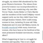 Golshifteh Farahani Instagram - I spent a month in the summer writing about the sense of belonging in exile. It was poetic, personal and not political. It was before Sep 13. Then I told @nytimes that I had to change it. It felt wrong to publish something that personal after what happened. I felt I had a different duty. To myself, my conscience and the people of Iran especially our own Generation Z. Then, again and again, the revolution kept getting more and more intense. So, I had to rewrite the article one more time. Every day, every week I could write a new article based on what is happening in Iran. This version was submitted 4 weeks ago. Yet it’s still accurate. I called out @michelleobama @oprah and all the feminists of the world, especially in the USA, for being too silent. My sisters fighting for freedom in the streets of Iran need your voices! They need the voice of the whole world.