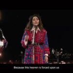 Golshifteh Farahani Instagram - A gift from @coldplay to the people of Iran. Heroes of our world today fighting on the streets, shouting “Woman Life Freedom”. Risking and giving their lives. Immense gratitude to @coldplay for being with us with all their heart and soul.