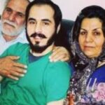 Golshifteh Farahani Instagram - The moment #hossein_ronaghi human right activist got arrested, better say kidnapped at the door of #Evinprison few months ago. He shouts “ I’m not going, I’m on my way to the court… I’m not going “ he has been in prison for months now. they have Brocken both his legs and now he can barely talk. He needs medical care. His condition is getting worse and worse. The life of this great man of Iran is seriously in danger. #حسين_رونقى