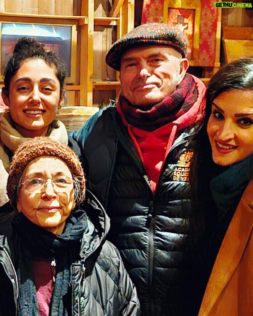 Golshifteh Farahani Instagram - Happy birthday baba joon @behzad_farahani_orginal We celebrated you in theater last night with @theatreequestrezingaro and Bartabas and our Iranian family of artists. watching the most incredible play celebrating women of Iran. « Theater » Where you feel the happiest. Where you feel at home where ever you are. And we also celebrate you tonight on your birthday and even if we celebrate every day and night, is still not enough, to honor such incredible life in service of art, theater and cinema. In service of people. I love you baba Joon. تولد بهزاد جون، بابا جون مبارك