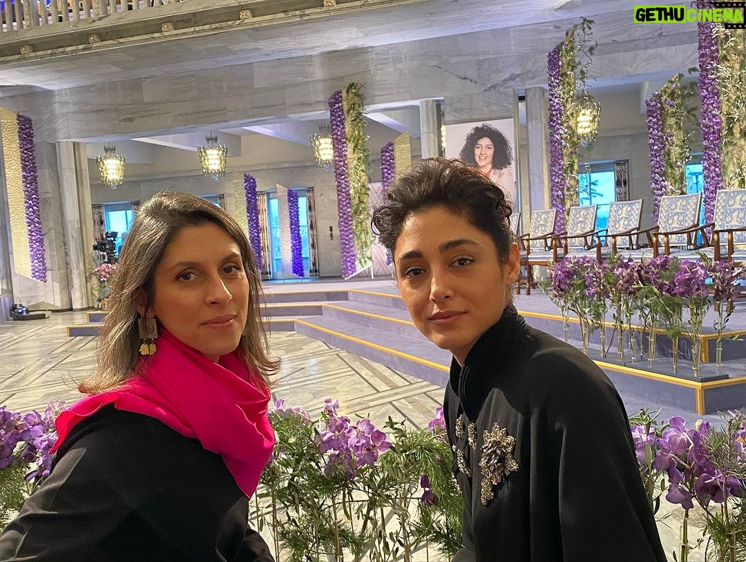 Golshifteh Farahani Instagram - Being in Oslo with these incredibly exceptional people to celebrate @narges_mohamadi_51 was one of the most unforgettable moments of my life.