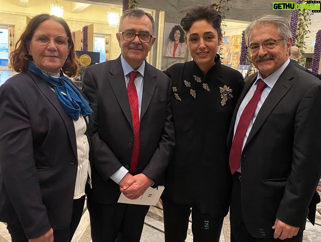 Golshifteh Farahani Instagram - Being in Oslo with these incredibly exceptional people to celebrate @narges_mohamadi_51 was one of the most unforgettable moments of my life.