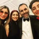 Golshifteh Farahani Instagram - Showered with love by this exceptional reunion with some of the most incredible men and women of my country of origin Iran. We were all gathered to celebrate the Nobel peace price for @narges_mohamadi_51 . And every single human who fights for freedom and equality in our world. Thank you @jostraube for some of these beautiful photos Thank you dear Daniella @agora.ibiza and @nidra__devi