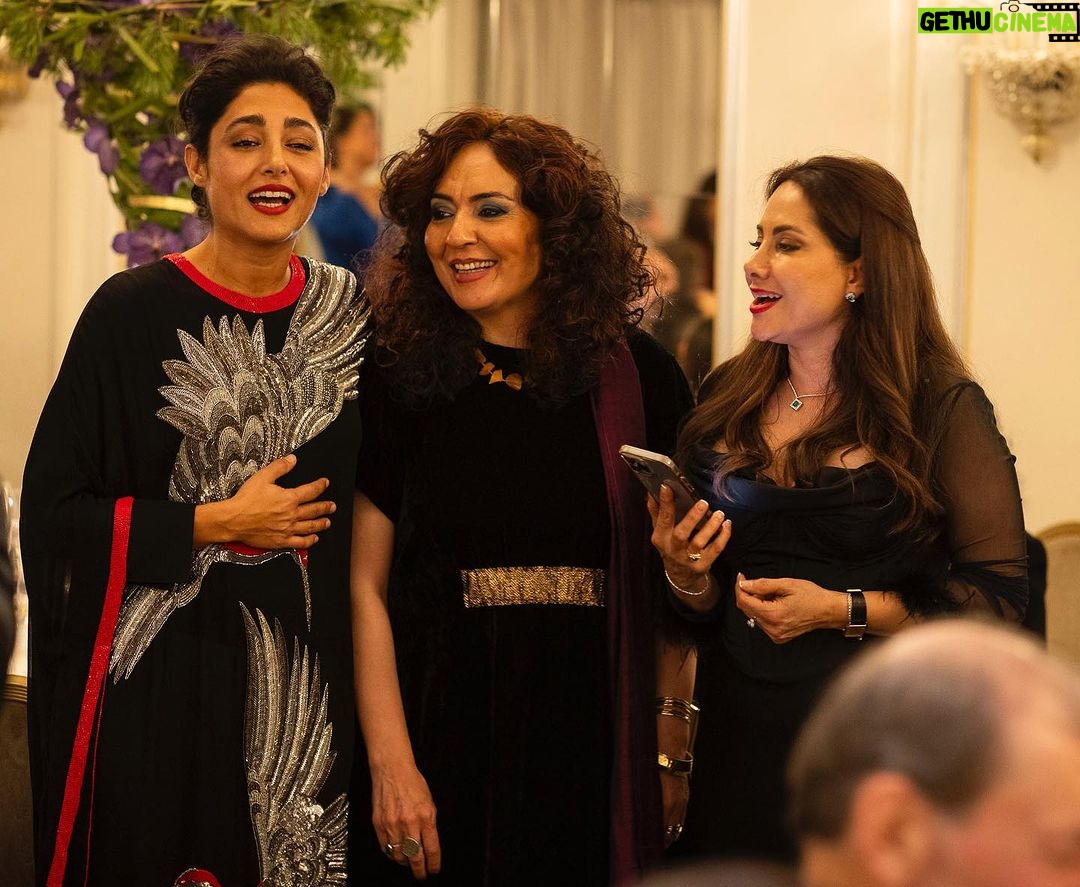 Golshifteh Farahani Instagram - Showered with love by this exceptional reunion with some of the most incredible men and women of my country of origin Iran. We were all gathered to celebrate the Nobel peace price for @narges_mohamadi_51 . And every single human who fights for freedom and equality in our world. Thank you @jostraube for some of these beautiful photos Thank you dear Daniella @agora.ibiza and @nidra__devi