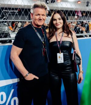 Gordon Ramsay Instagram - Happy Birthday to this amazing young lady, 24yrs old today ,my F1 Buddy , cant express how proud you make your father feel , have a great day wishing you and Jack an amazing night , love you both so much. Dad ❤️❤️❤️