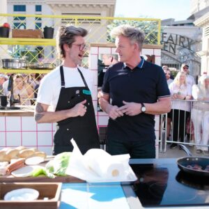Gordon Ramsay Instagram - I’m bringing some @mythical into my kitchen tomorrow on @idiotsandwich !! Finally the feud ends !