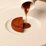 Gordon Ramsay Instagram - Stunning quince tatin with spiced ice cream and caramel sauce at @restaurant1890gordonramsay !! Restaurant 1890 by Gordon Ramsay