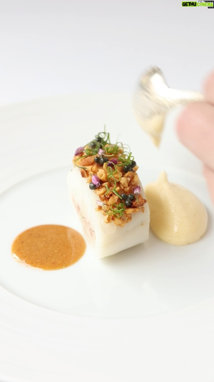 Gordon Ramsay Instagram - Beautiful Cornish brill from @chef.mattabe and the team at @restaurantgordonramsay ! Restaurant Gordon Ramsay