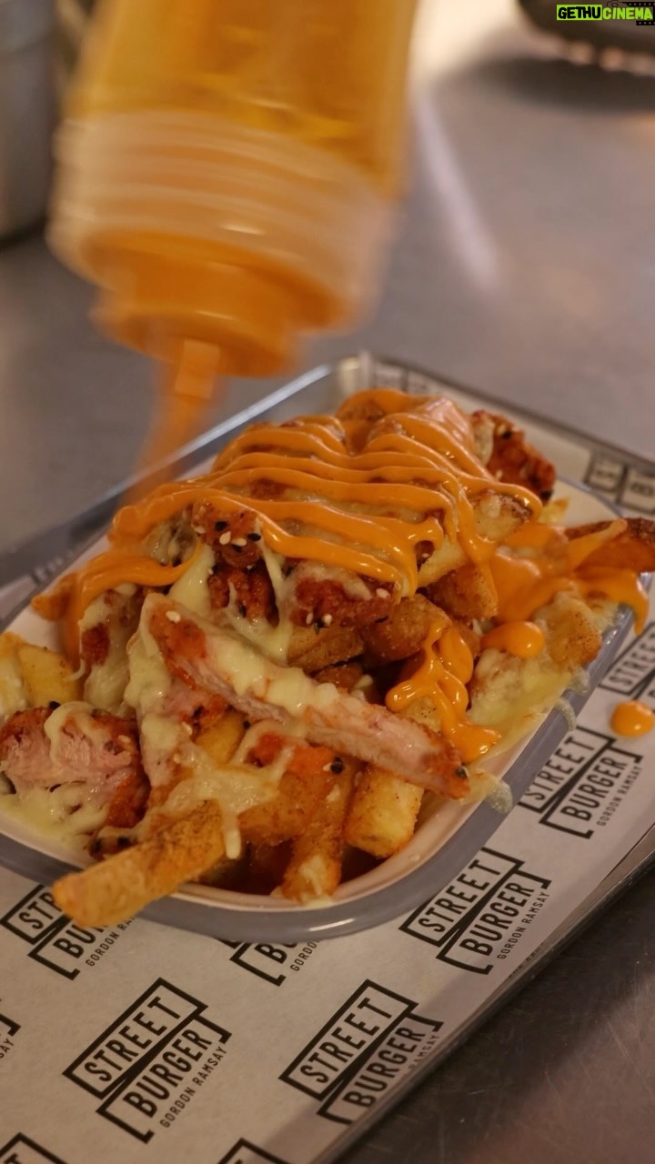 Gordon Ramsay Instagram - Tuck into our G.F.C dirty fries at @gordonramsaystreetburger – with spiced fried chicken, melted mozzarella and G.F.C sauce ! Gordon Ramsay Street Burger Farringdon