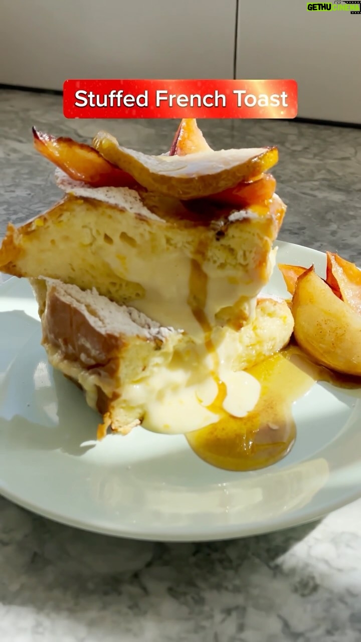 Gordon Ramsay Instagram - The perfect brunch dish for the weekend is my delicious Stuffed French Toast ! Get the recipe now by playing my mobile game #chefblast ! Download it in your favourite App Store Gx