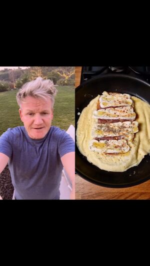 Gordon Ramsay Instagram - Not an #IdiotSandwich here…breakfast is served !!