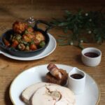 Gordon Ramsay Instagram - The countdown to the Greatest Christmas Ever is on !! Tuck into our tasty roast turkey with pigs in blankets, stuffing and veggies at @gordonramsaybarandgrill ! Gordon Ramsay Bar and Grill