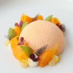 Gordon Ramsay Instagram - Fallow deer, roast pigeon, Isle of Skye scallops and citrus parfait by @chef.mattabe and the team at @restaurantgordonramsay - just stunning !! Restaurant Gordon Ramsay