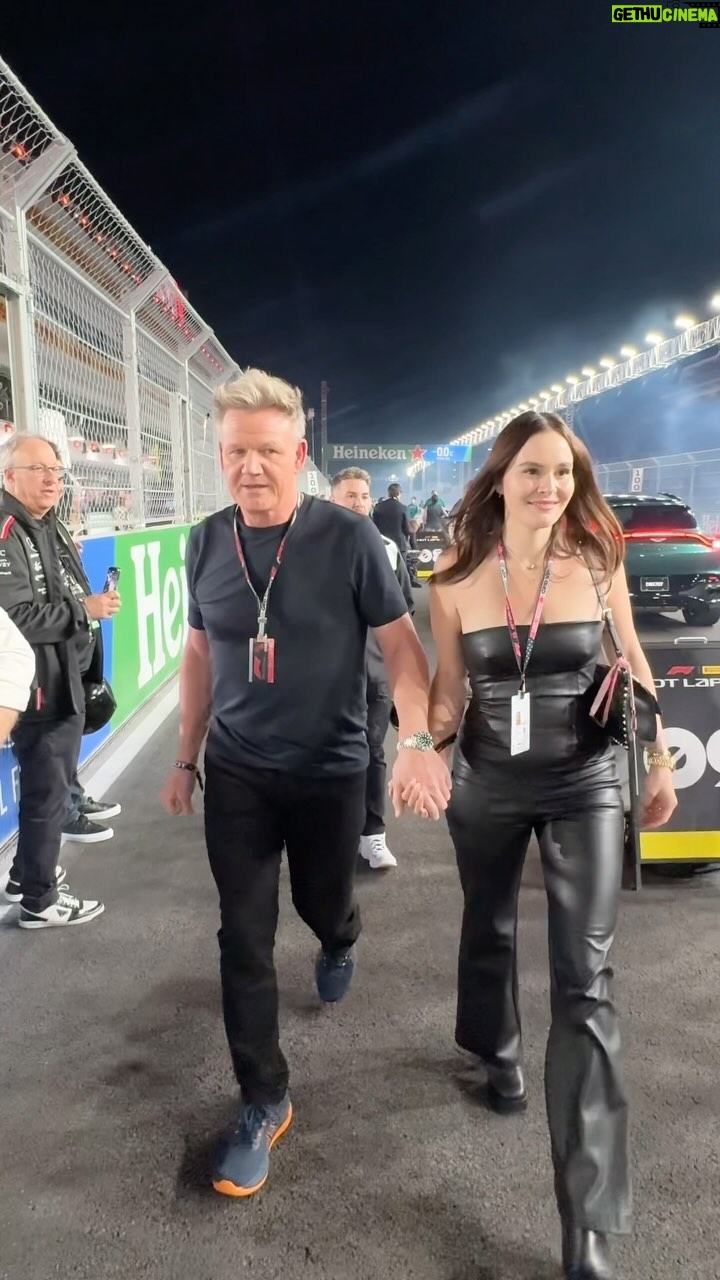 Gordon Ramsay - 287.2K Likes - What an incredible @f1lasvegas weekend with my favourite @f1 insider @hollyramsayy ! And I can confirm Toto is a crazy driver !!!