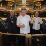 Gordon Ramsay Instagram - Rollin’ up to F1 #LikeACaesar with a couple of friends @caesarspalace . Thx @omnianightclub for the setting