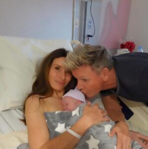 Gordon Ramsay Instagram - What an amazing birthday present please welcome Jesse James Ramsay, 7lbs 10oz whopper!! One more bundle of love to the Ramsay brigade!! 3 boys, 3 girls…. Done 👊🏼❤️❤️
