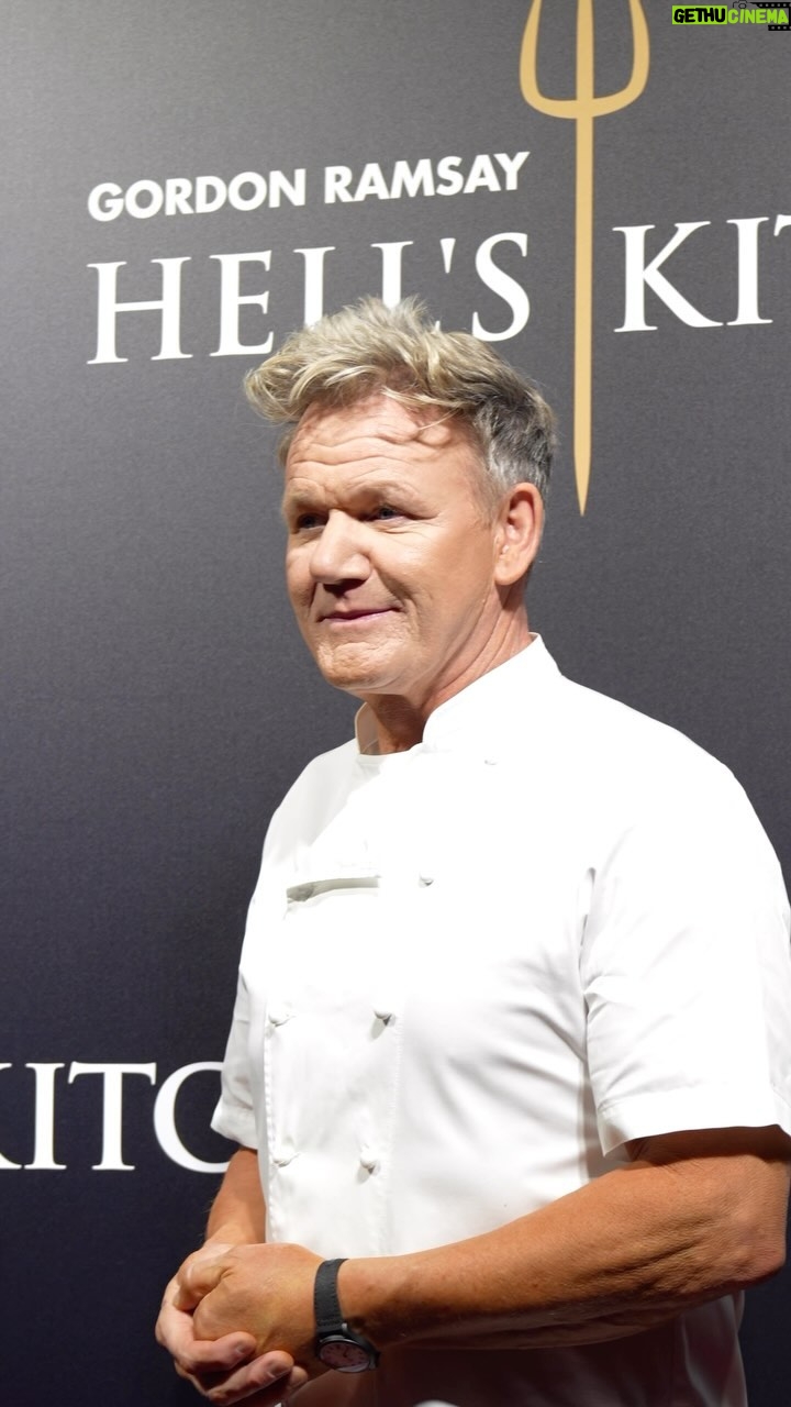 Gordon Ramsay - 73.6K Likes - Miami….the doors to @hellskitchen are now open ! An incredible night in Downtown Miami ! Great to see some familiar #HellsKitchen faces too 🔥