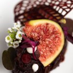 Gordon Ramsay Instagram - Stunning details of @petrusbygordonramsay’s Aynhoe Park deer with figs, beetroot and cranberry ! Pétrus