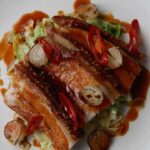 Gordon Ramsay Instagram – Tuck into @breadstreetkitchen’s slow roasted pork belly with hispi cabbage and BBQ glaze ! Bread Street Kitchen