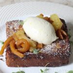 Gordon Ramsay Instagram – Stunning French toast with maple syrup and orange mascarpone at @riverrestaurantbygordonramsay !! The River Restaurant by Gordon Ramsay